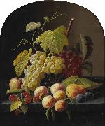 A Still Life with Grapes Severin Roesen